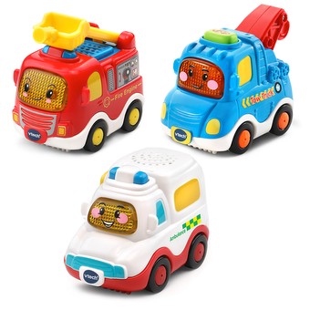
      Toot-Toot Drivers 3 Car Pack Emergency Vehicles (Fire Engine, Ambulance, Tow Truck)
    